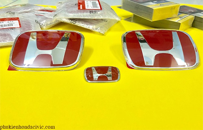LOGO ĐỎ HONDA CHO CIVIC