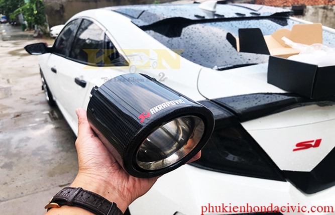 CHỤP PO AKRAPOVIC CACBON BÓNG GIÁ RẺ
