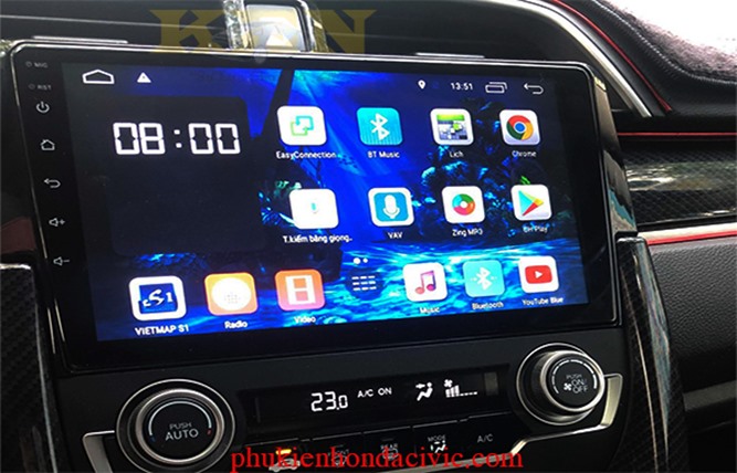 MÀN HÌNH DVD ANDRIOD CHO HONDA CIVIC