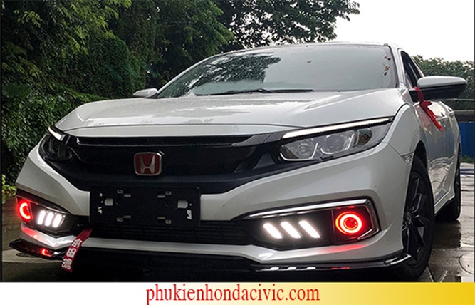 ĐÈN GẦM MUSTANG CHO HONDA CIVIC 2019