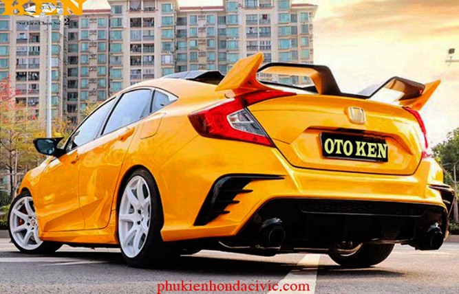 ĐỘ BODY F450 CHO HONDA CIVIC 2019