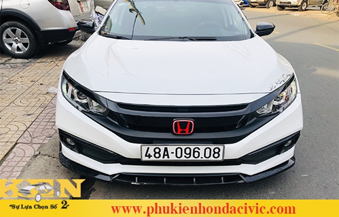 LIP TRƯỚC ĐEN BÓNG DÀNH CHO HONDA CIVIC 2020 GIÁ RẺ