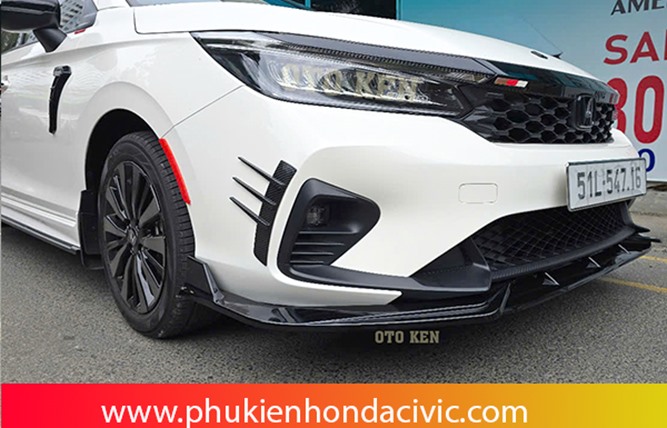 Honda city 2024 độ body lip
