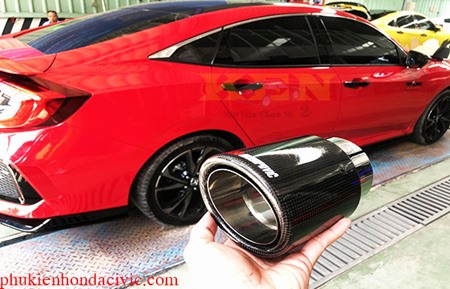 CHỤP PO AKRAPOVIC CACBON BÓNG