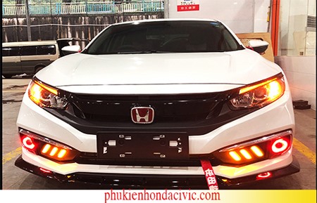 ĐÈN GẦM MUSTANG CHO HONDA CIVIC 2019