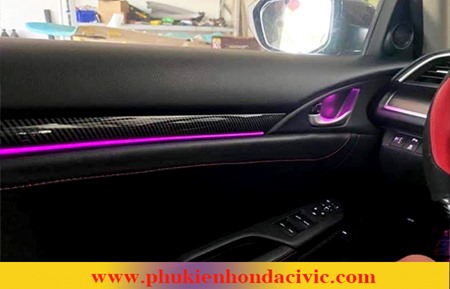 ĐÈN LED NỘI THẤT RÁP ZIN 64000 MÀU CHO HONDA CIVIC