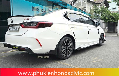 Honda city 2024 độ body lip