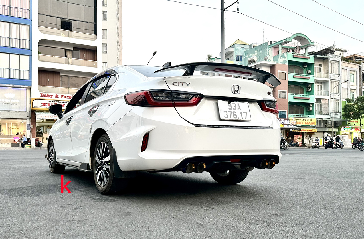 HONDA CITY 2023 ĐỘ LIP PO SAU CỰC CHẤT